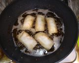 カニかま＆はんぺん＆枝豆の春巻き作り方5写真