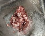 豚こまと野菜のしぐれ煮作り方1写真