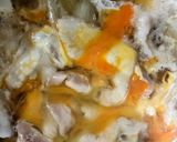 簡単　他人丼（残り物で）作り方5写真