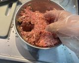 れんこん入り和風ハンバーグ作り方3写真