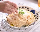 簡単ワンパン🍋レモンクリームパスタ作り方9写真