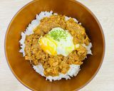 【病院】温玉デミミート丼【給食】作り方5写真