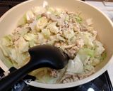 豆腐とキャベツと茸のそぼろ煮作り方6写真