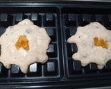 ♬ふわふわ茹で小豆の豆腐ワッフル♬作り方4写真