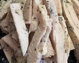 しっとりバジル鶏ハム作り方8写真