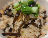 牛そぼろの炊き込みご飯　今日の夜ごはん作り方5写真