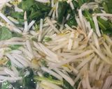 おうち給食ほうれん草ともやしのナムル風作り方1写真