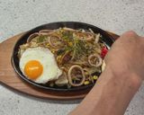 屋台風！イカのバター醤油焼きそば♪作り方8写真