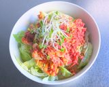 コンビーフ卵サラダ丼作り方8写真