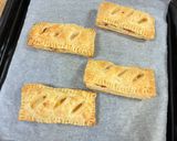 桃とブルーベリーのカスタードパイ作り方13写真