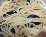 茄子とパスタのペペロンチーノ♪作り方2写真