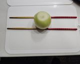 玉ねぎとベーコンの炊き込みご飯作り方1写真