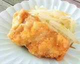 【学校給食】鶏肉のレモンソース作り方4写真