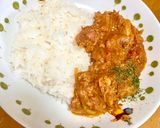 簡単低脂質ダイエットバターチキンカレー風作り方5写真