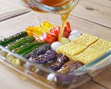 油は小さじ１だけ！味しみ夏野菜の焼き浸し作り方5写真