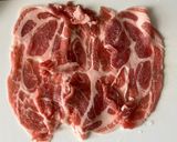 豚の薄切り肉と大葉でくるくるステーキ作り方1写真