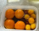横浜発♡とろ〜りチビ黄身の醤油漬け作り方3写真