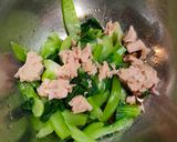 青梗菜とツナの中華和え作り方6写真