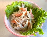 旨ジュワ〜ごぼうと人参の生姜ツナマヨ和え作り方5写真