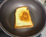 フライパンで焼く　バタートースト作り方6写真