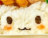 シナモロール☆シナモンのおにぎり弁当作り方3写真