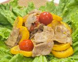豚肉のズッキーニと茄子のポン酢炒め作り方8写真
