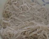 あんかけ鶏肉蕎麦作り方5写真