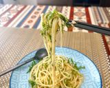 大葉たっぷり♪ツナと柚子胡椒の和風パスタ作り方6写真