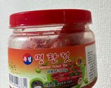 明太子の和え物　명란젓무침作り方1写真