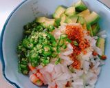 ＊胡瓜とエビとアボカドの激辛セビーチェ＊作り方4写真