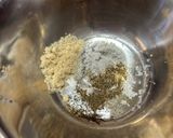 豚肉ボール・お揚げとパプリカ煮作り方1写真