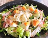 夏にぴったり♪野菜たっぷりサラダうどん作り方3写真