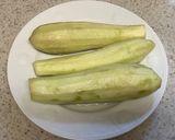 蒸しなすのみそかけ作り方1写真