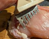 胸肉タンドリーチキンをロースターで焼く作り方1写真