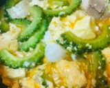 ベーコンの豆腐玉子チャンプルー作り方3写真