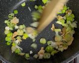 ニンニクとネギの塩味スープ！冷しラーメン作り方2写真