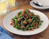 いんげんと豚ひき肉のやみつき旨辛炒め。作り方6写真
