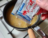 アルゼンチン赤海老の頭で！美味しい御御御付作り方5写真