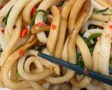簡単　焼きうどん（残り物で）作り方9写真