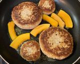 ふわふわ豆腐ハンバーグ＆チーズパスタ作り方8写真