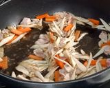ささがきゴボウと豚肉の炒め煮作り方6写真