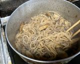 牛肉、ごぼうと糸こんにゃくの炒め煮作り方3写真