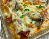 鶏むね肉とエリンギの中華風グラタン♪作り方7写真