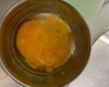 レンジ簡単梅クリームパエリア風味炒飯弁当作り方6写真