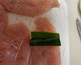 ささみのズッキーニチーズ巻き作り方3写真