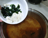 赤エビの頭で出汁を取った味噌汁作り方13写真