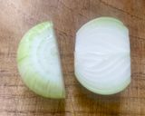 鯖缶トマトのスパニッシュオムレツとスープ作り方13写真