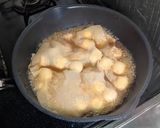 冷凍里芋と鶏もも肉の煮物作り方3写真