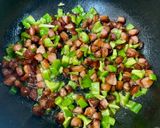 ウインナーとピーマン丼作り方3写真