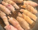 生姜焼き?豚バラ肉の新生姜巻き作り方6写真